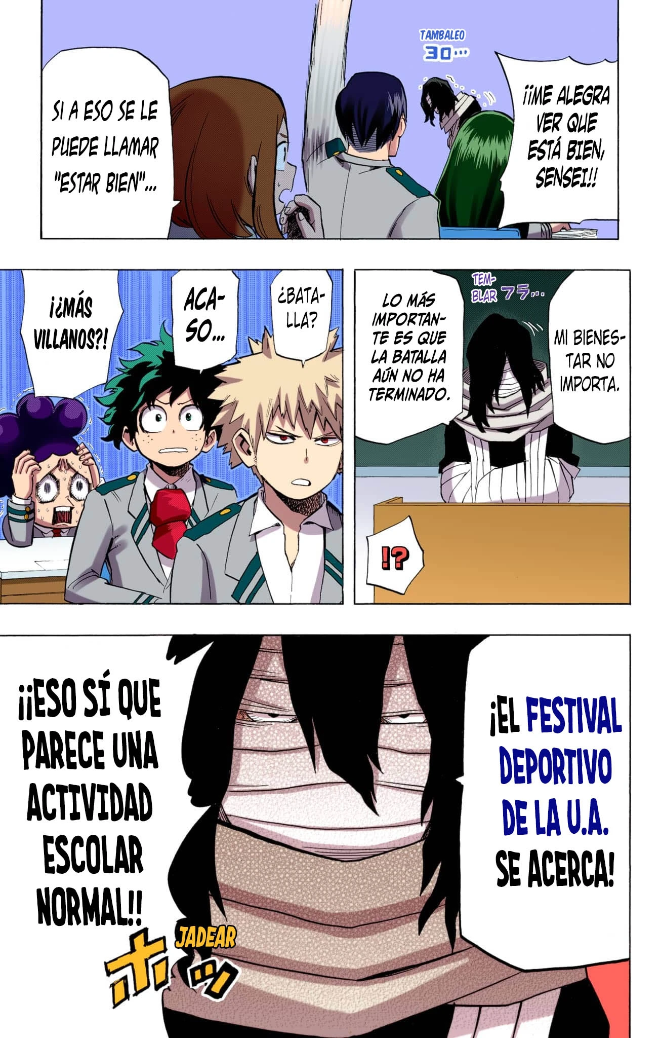 Boku no Hero Academia (Official Colored) capítulo 21 página 19