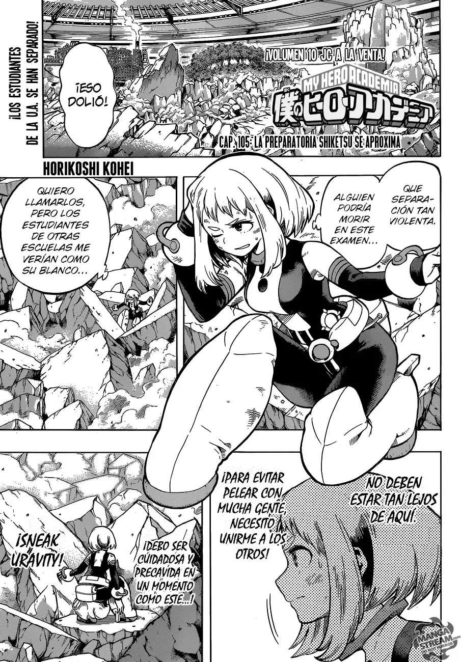 Boku No Hero Academia - Capítulo 105 - Página 2 - LectorTMOo