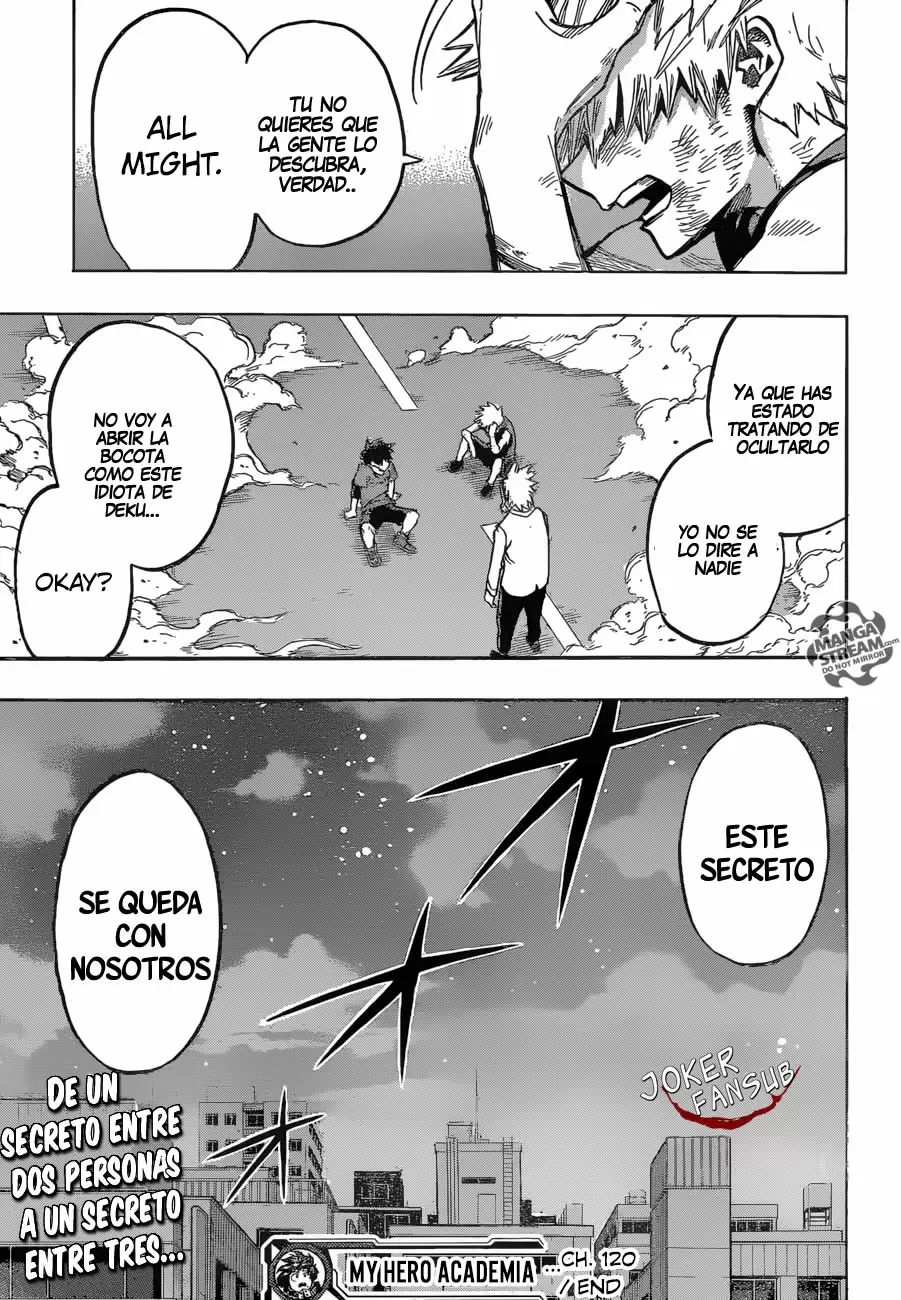 Boku No Hero Academia - Capítulo 120 - Página 18 - LectorTMOo