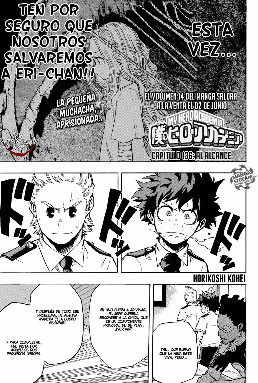 Boku No Hero Academia - Capítulo 136 - Página 2 - LectorTMOo