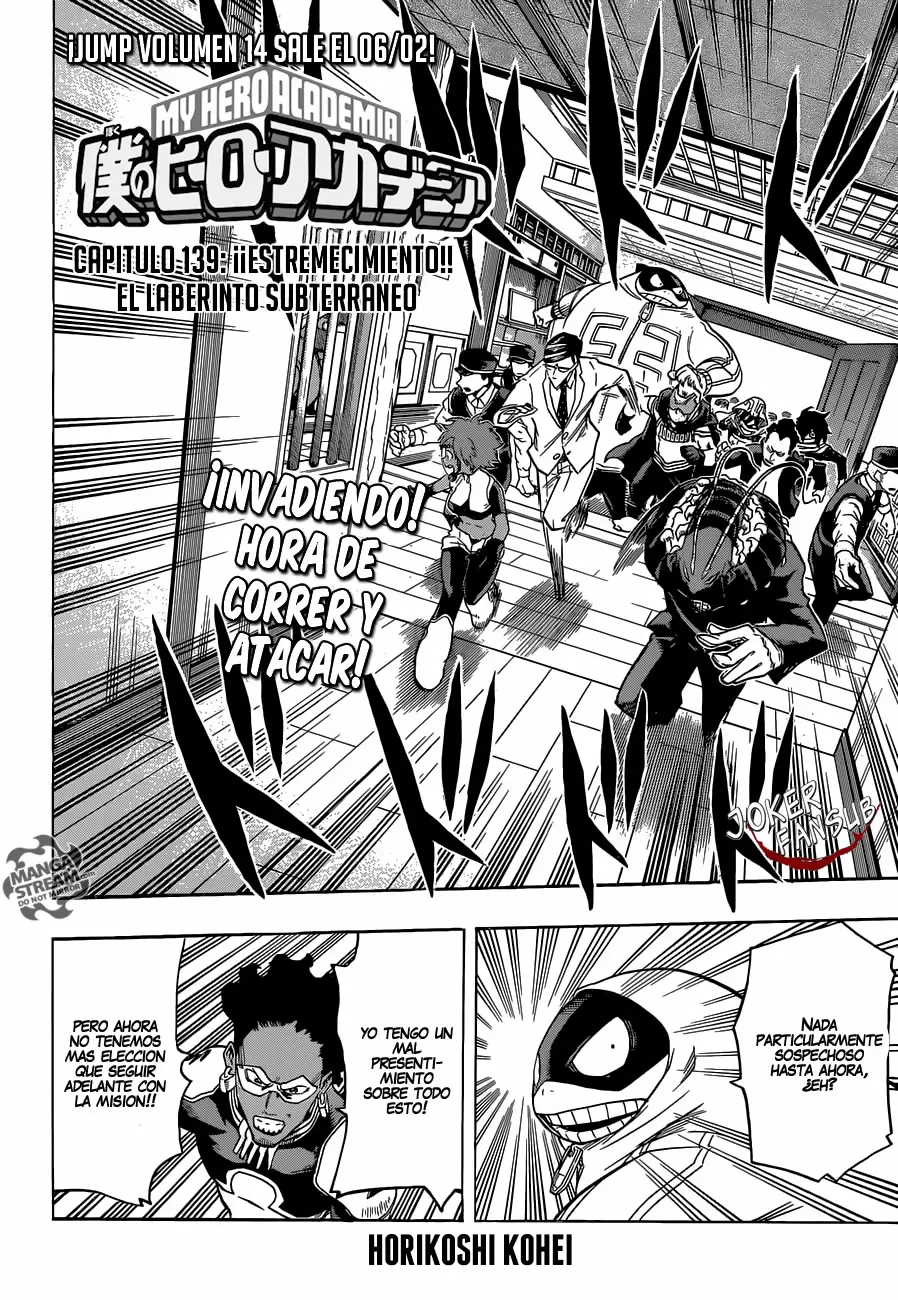 Boku No Hero Academia - Capítulo 139 - Página 3 - LectorTMOo