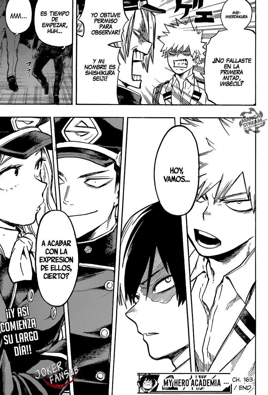 Boku No Hero Academia - Capítulo 163 - Página 17 - LectorTMOo