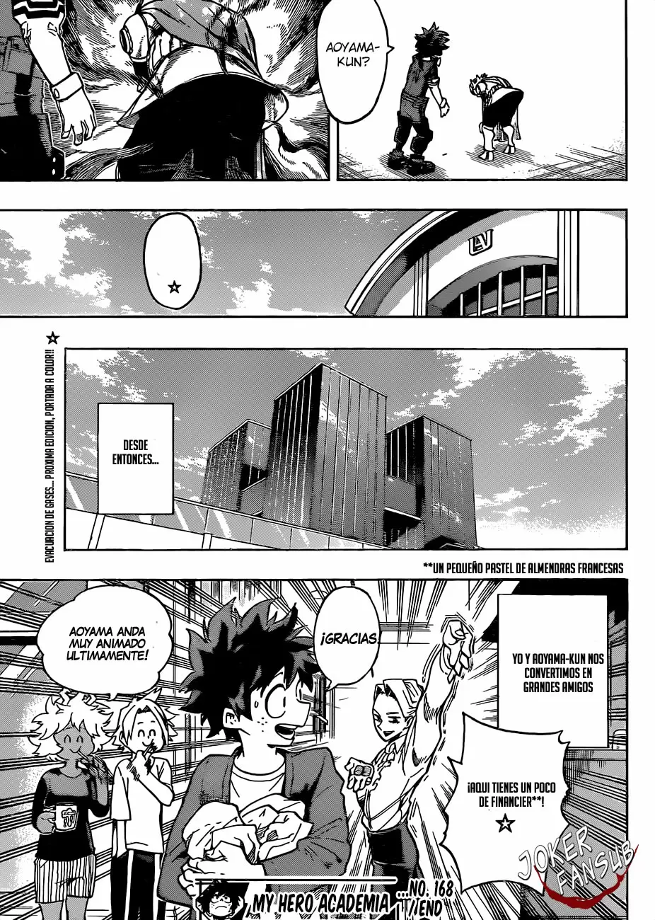 Boku No Hero Academia - Capítulo 168 - Página 18 - LectorTMOo