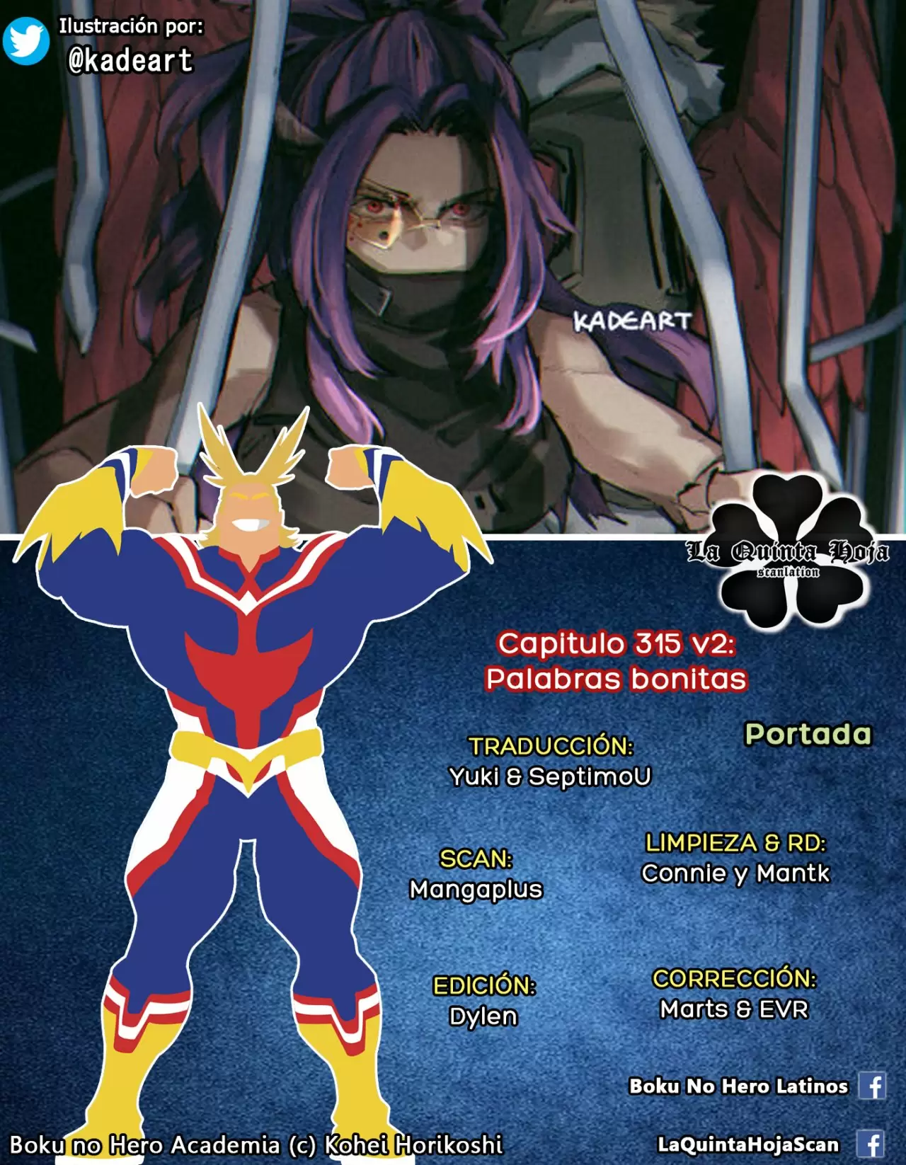 Boku No Hero Academia - Capítulo 315 - Página 1 - LectorTMOo