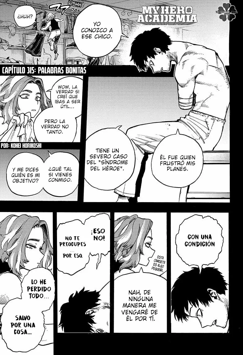 Boku No Hero Academia - Capítulo 315 - Página 2 - LectorTMOo