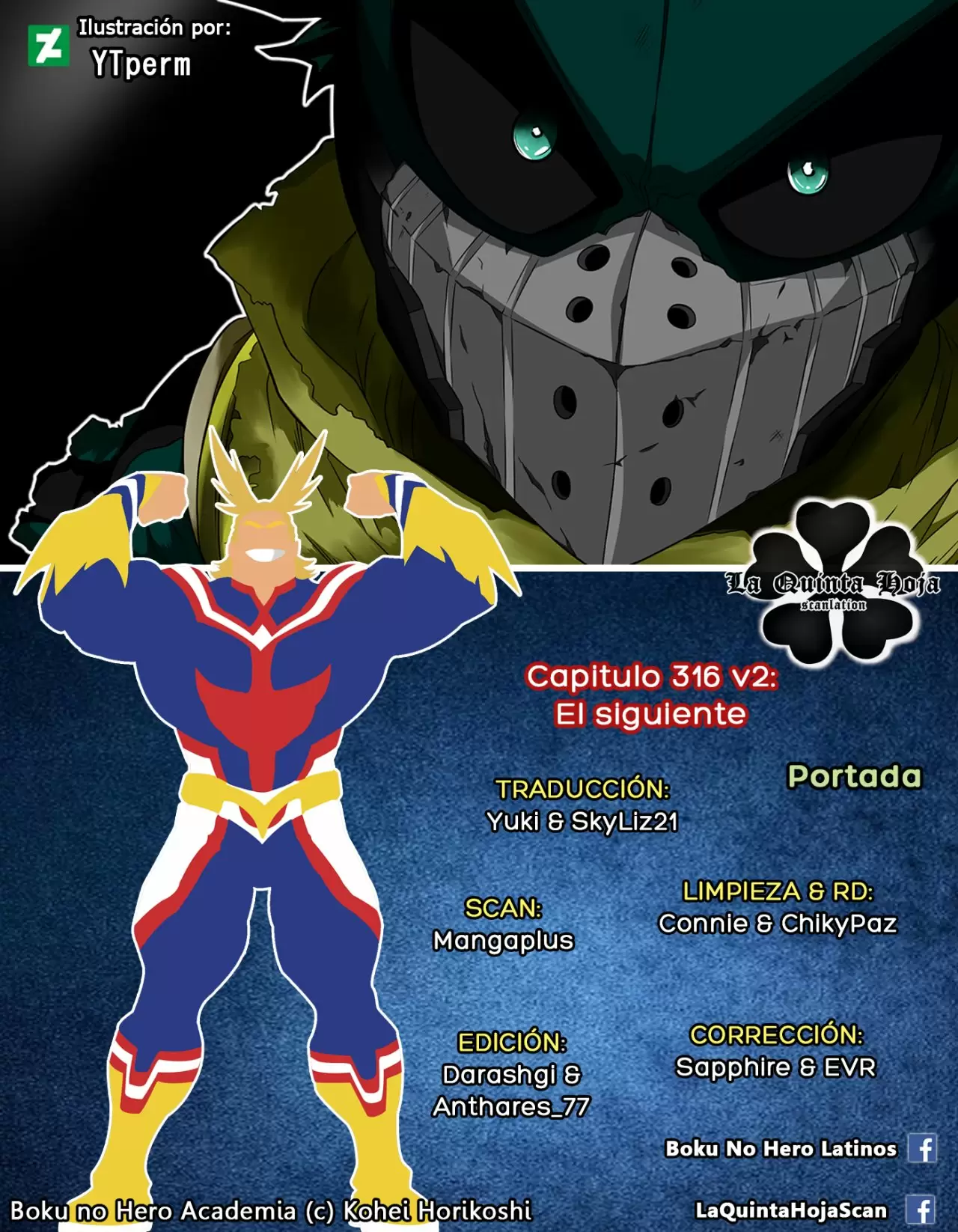 Boku No Hero Academia - Capítulo 316 - Página 1 - LectorTMOo