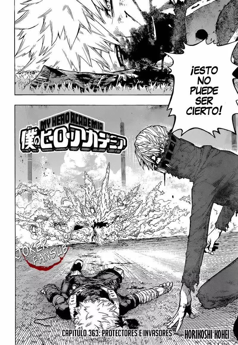 Boku No Hero Academia - Capítulo 363 - Página 3 - LectorTMOo