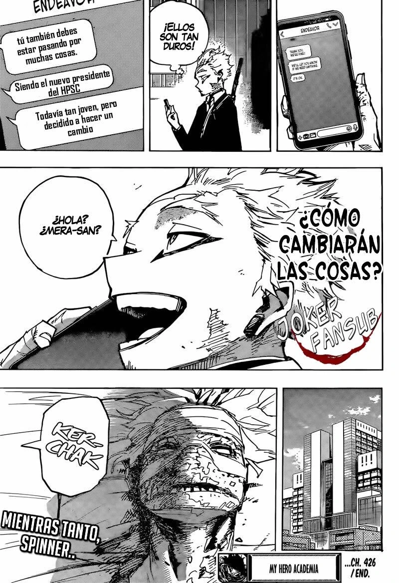 Boku No Hero Academia - Capítulo 426 - Página 15 - LectorTMOo