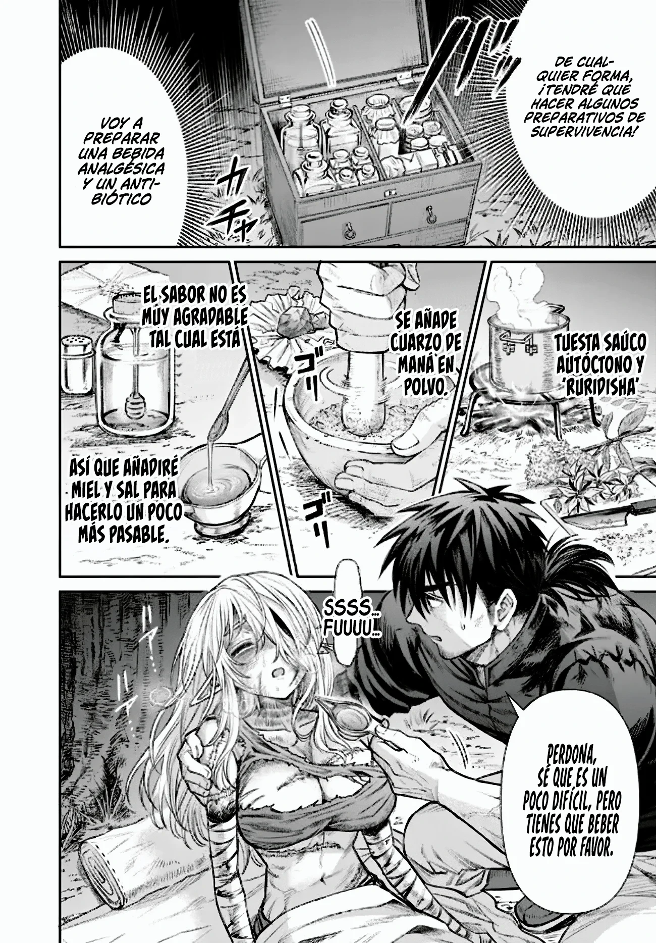 Boroboro no Elf-san wo Shiawase ni Suru Kusuriuri-san - Capítulo 1 - Página 28 - LectorTMOo