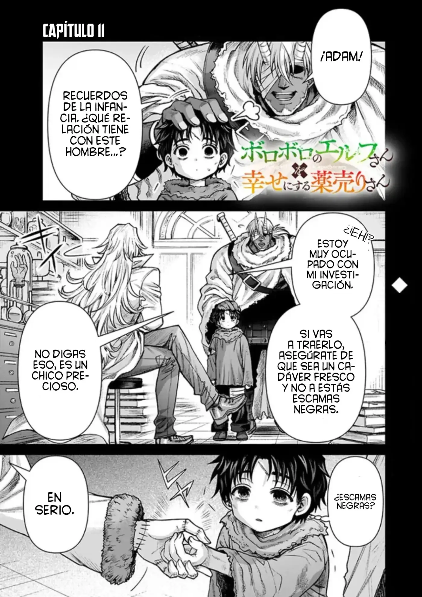 Boroboro no Elf-san wo Shiawase ni Suru Kusuriuri-san - Capítulo 11 - Página 4 - LectorTMOo