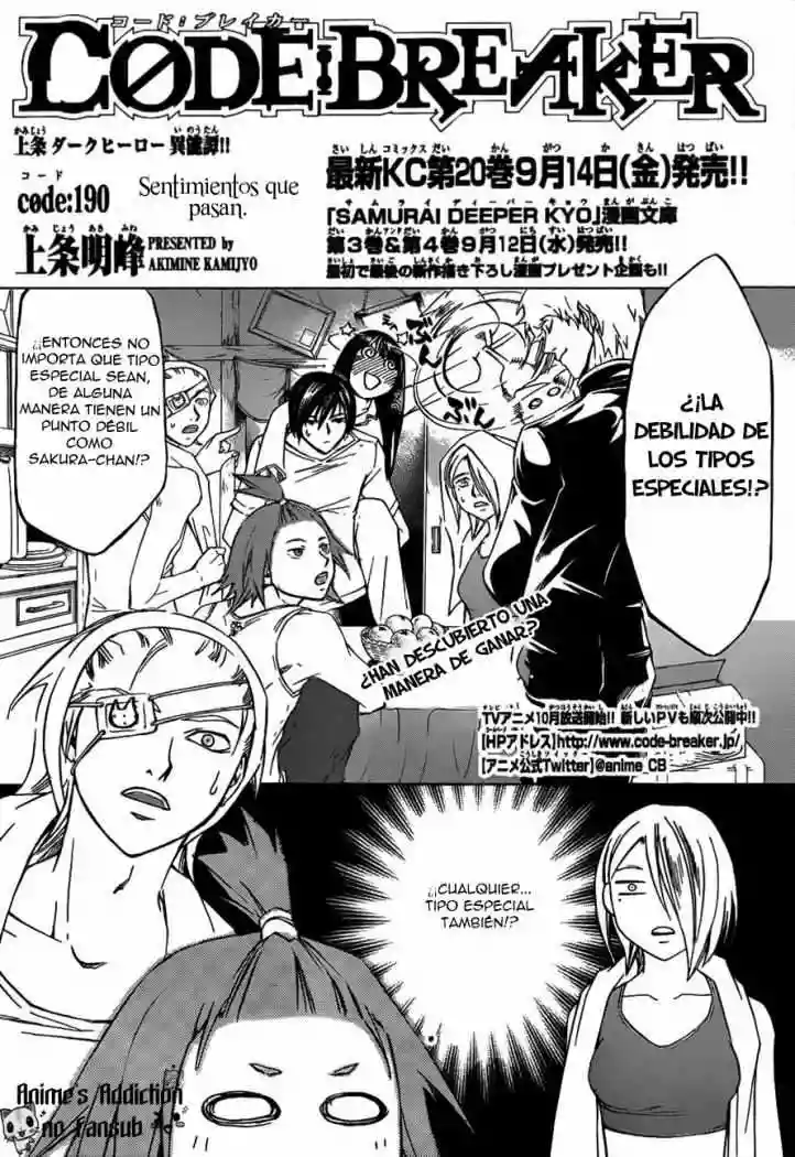 Code:Breaker - Capítulo 190 - Página 1 - LectorTMOo