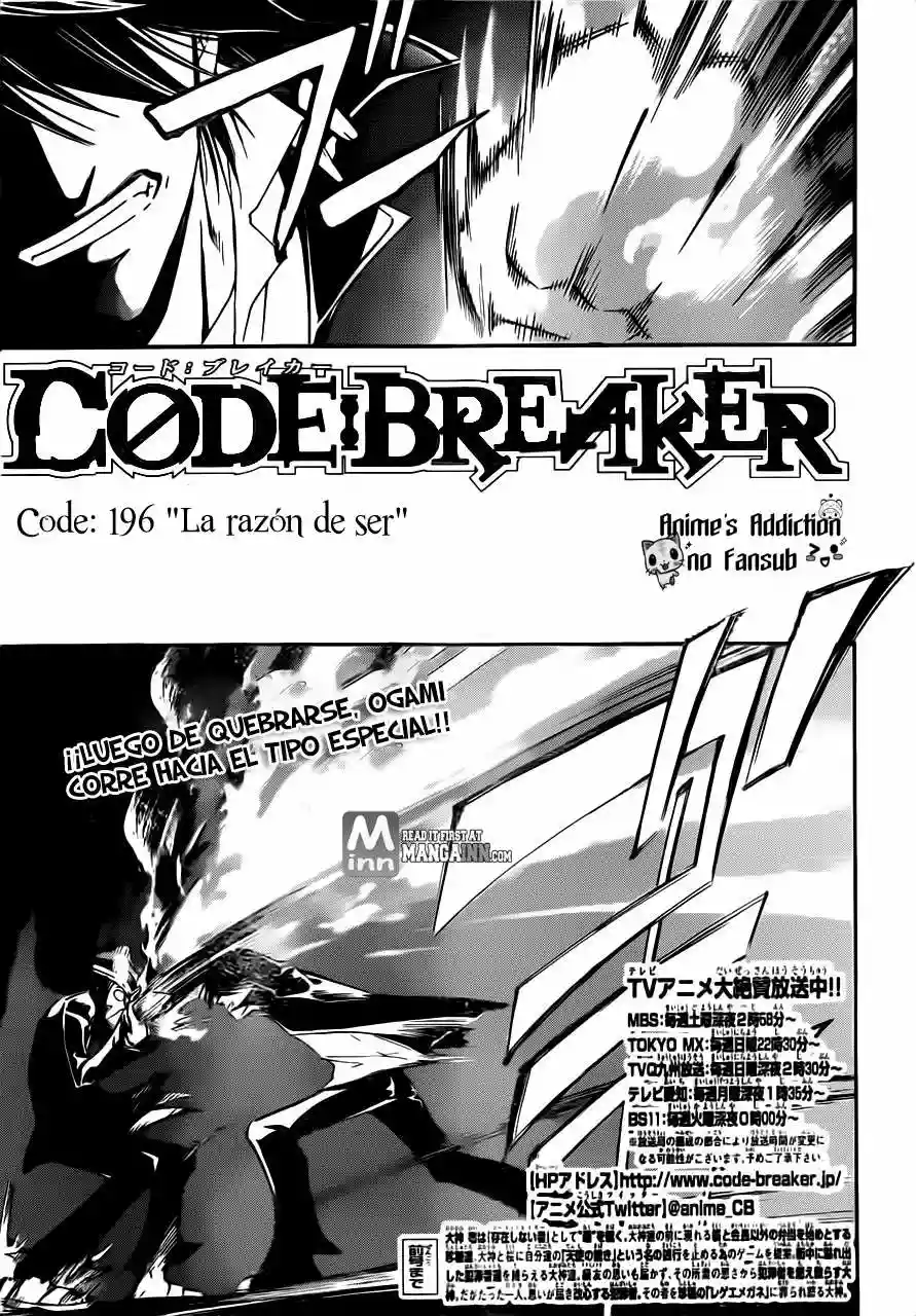Code:Breaker - Capítulo 196 - Página 1 - LectorTMOo