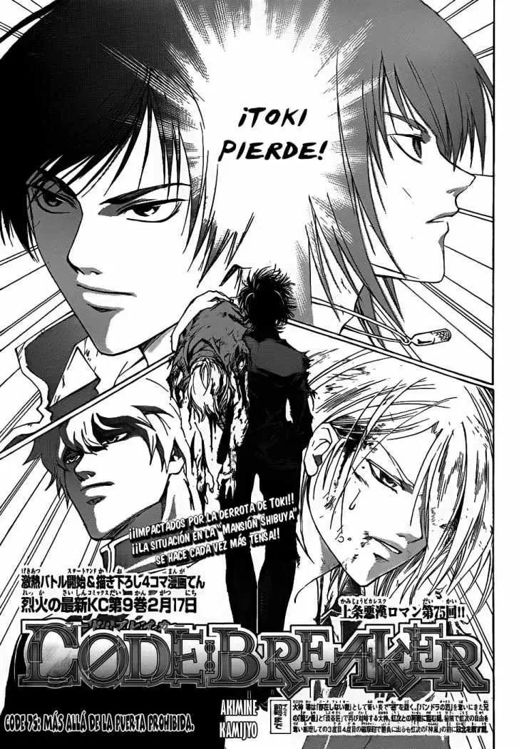 Code:Breaker - Capítulo 75 - Página 1 - LectorTMOo