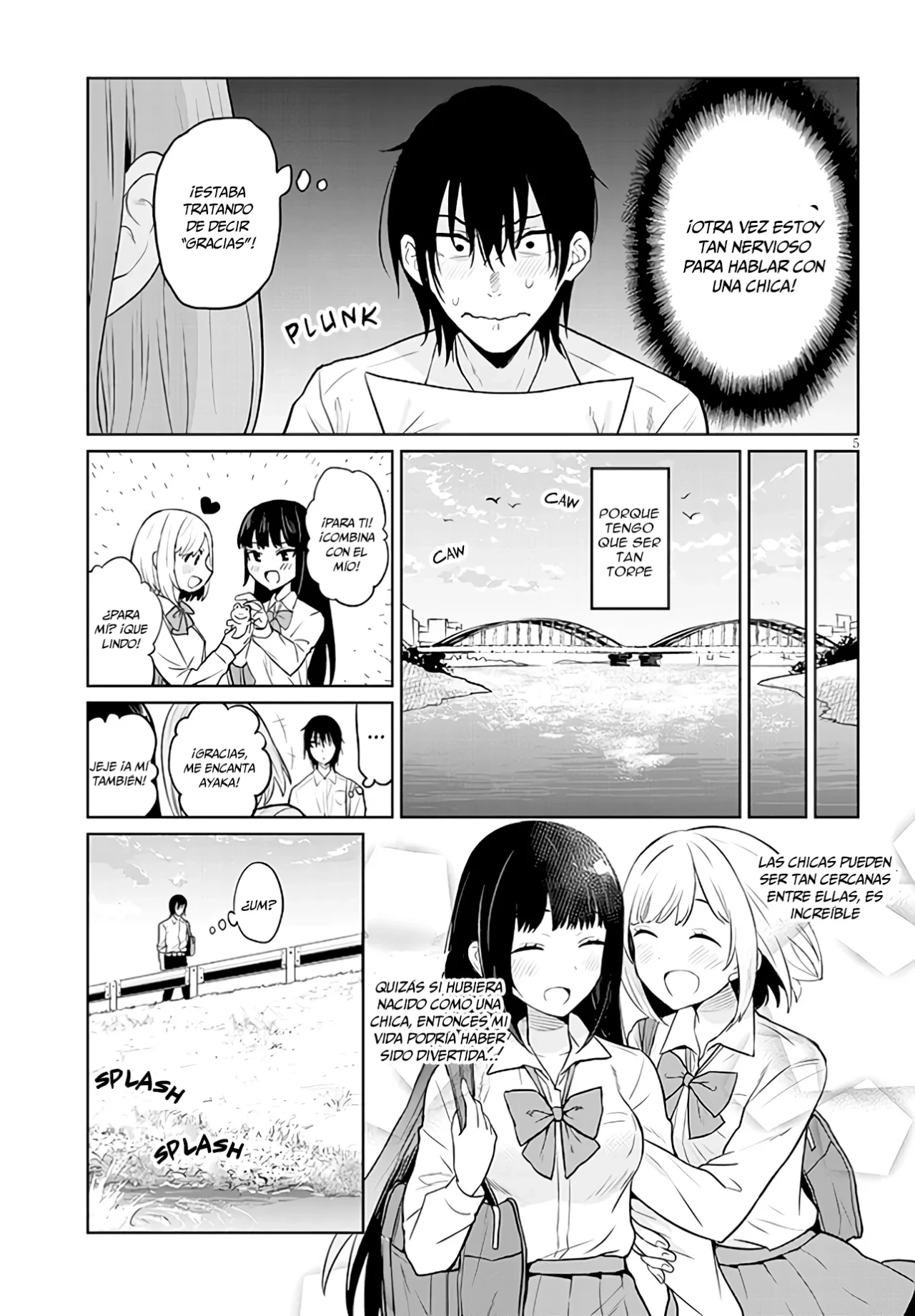 Danshi Koukousei Dakedo Gal ni TS Shimashita - Capítulo 1 - Página 4 - LectorTMOo