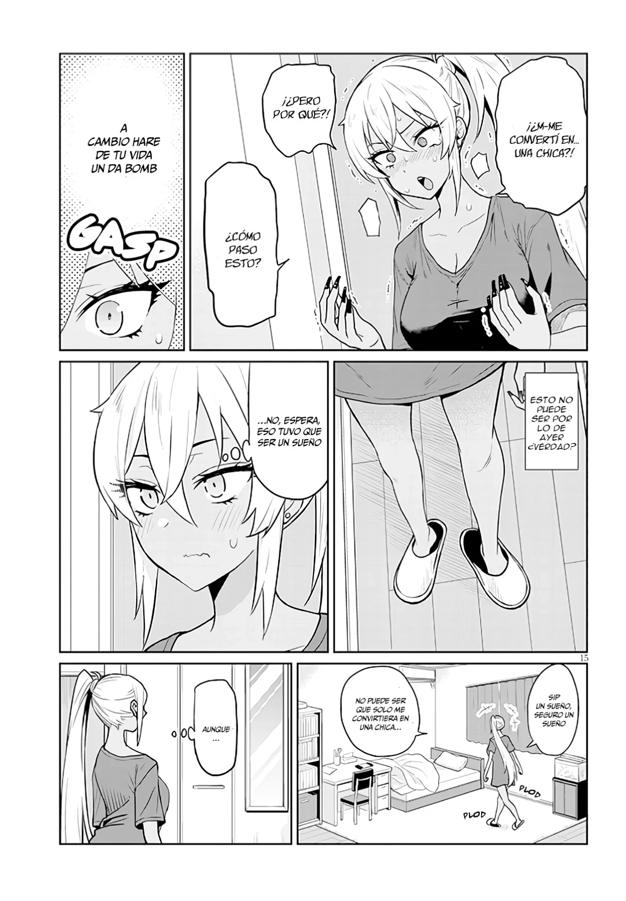 Danshi Koukousei Dakedo Gal ni TS Shimashita - Capítulo 1 - Página 14 - LectorTMOo