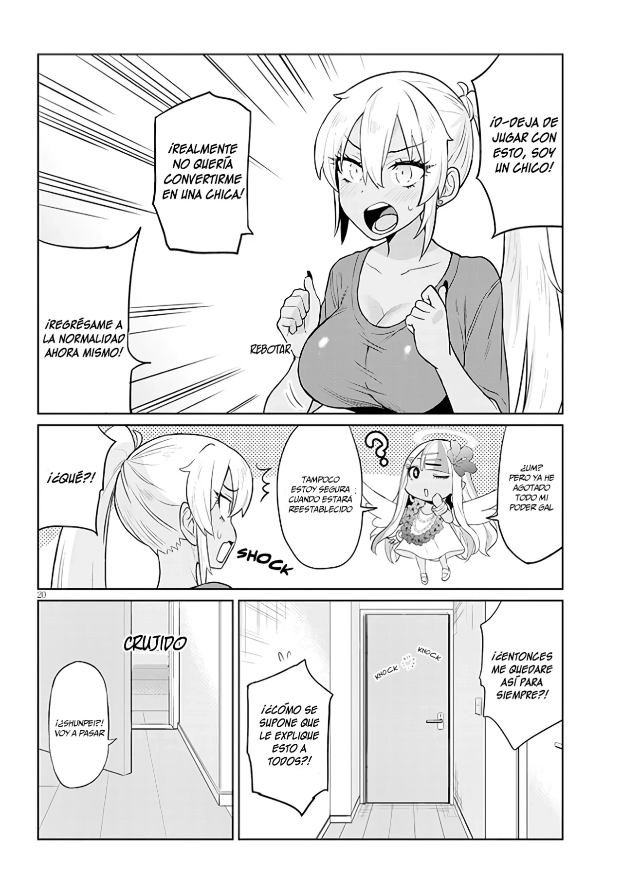 Danshi Koukousei Dakedo Gal ni TS Shimashita - Capítulo 1 - Página 19 - LectorTMOo