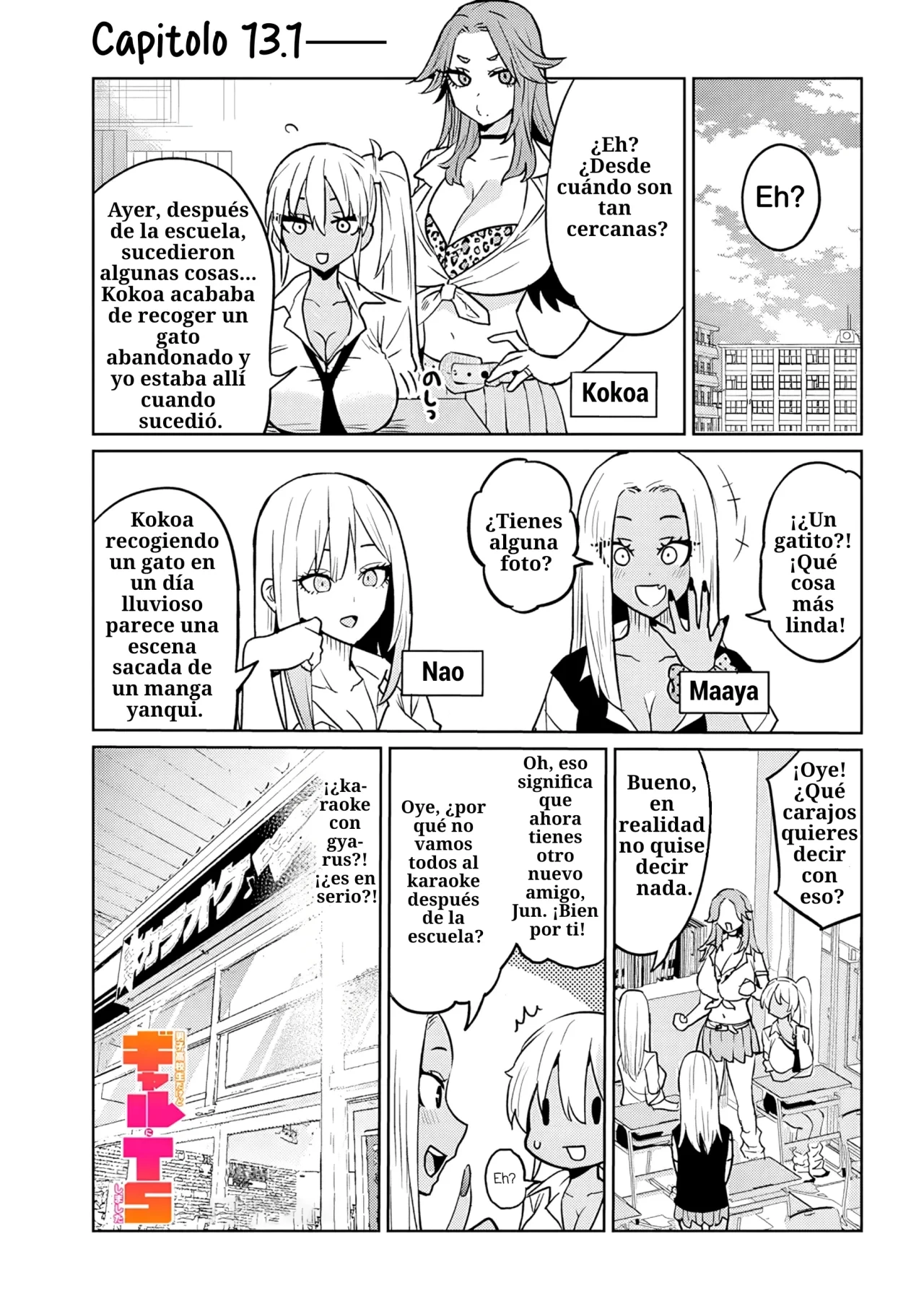 Danshi Koukousei Dakedo Gal ni TS Shimashita - Capítulo 13 - Página 1 - LectorTMOo