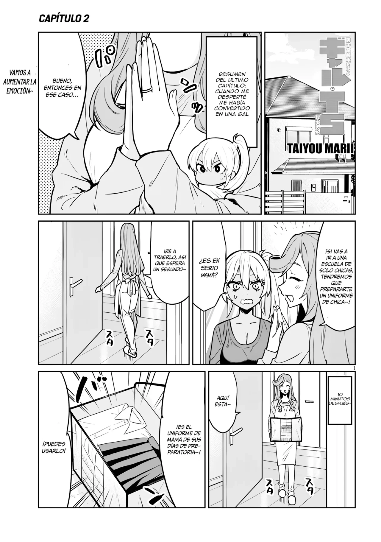 Danshi Koukousei Dakedo Gal ni TS Shimashita - Capítulo 2 - Página 1 - LectorTMOo