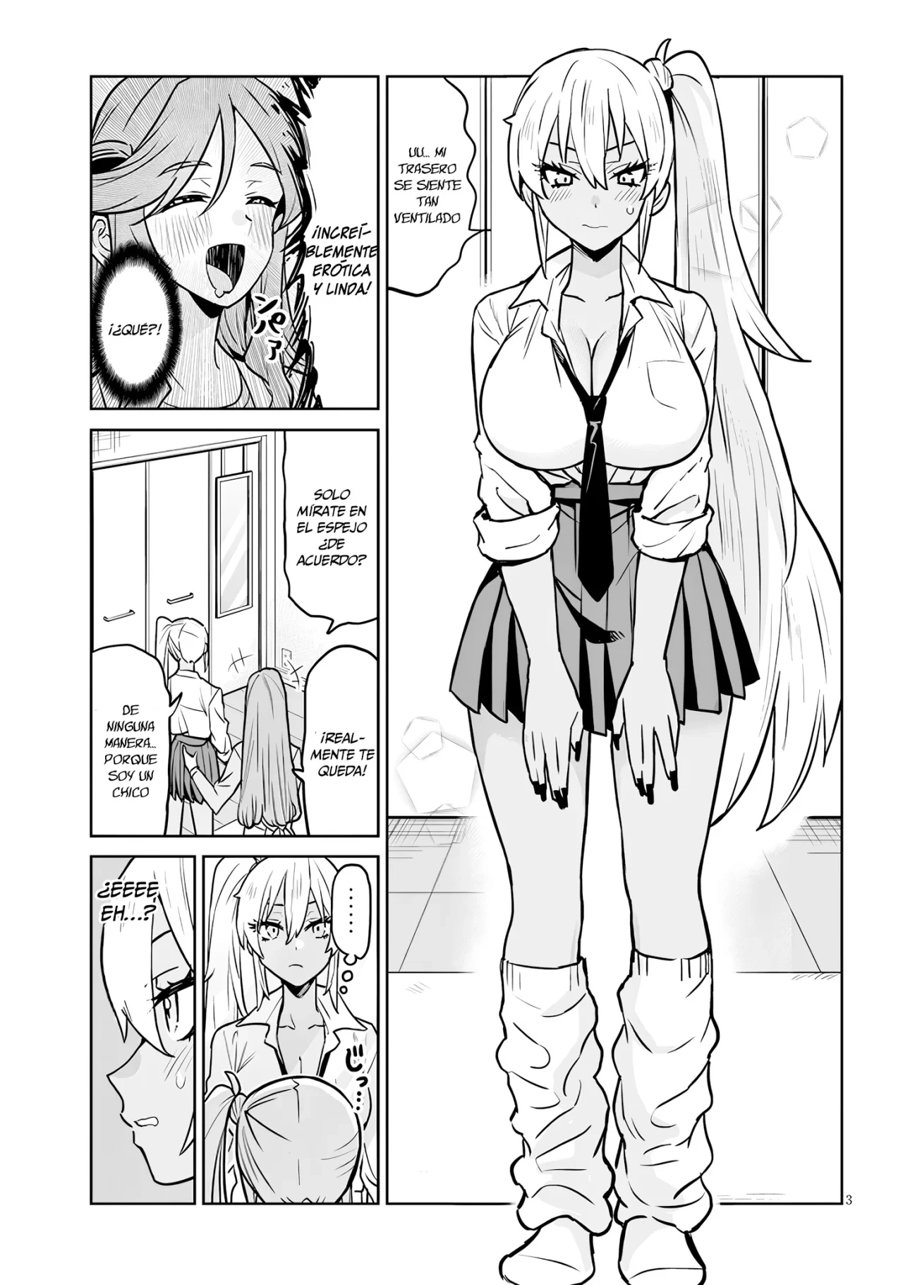 Danshi Koukousei Dakedo Gal ni TS Shimashita - Capítulo 2 - Página 3 - LectorTMOo