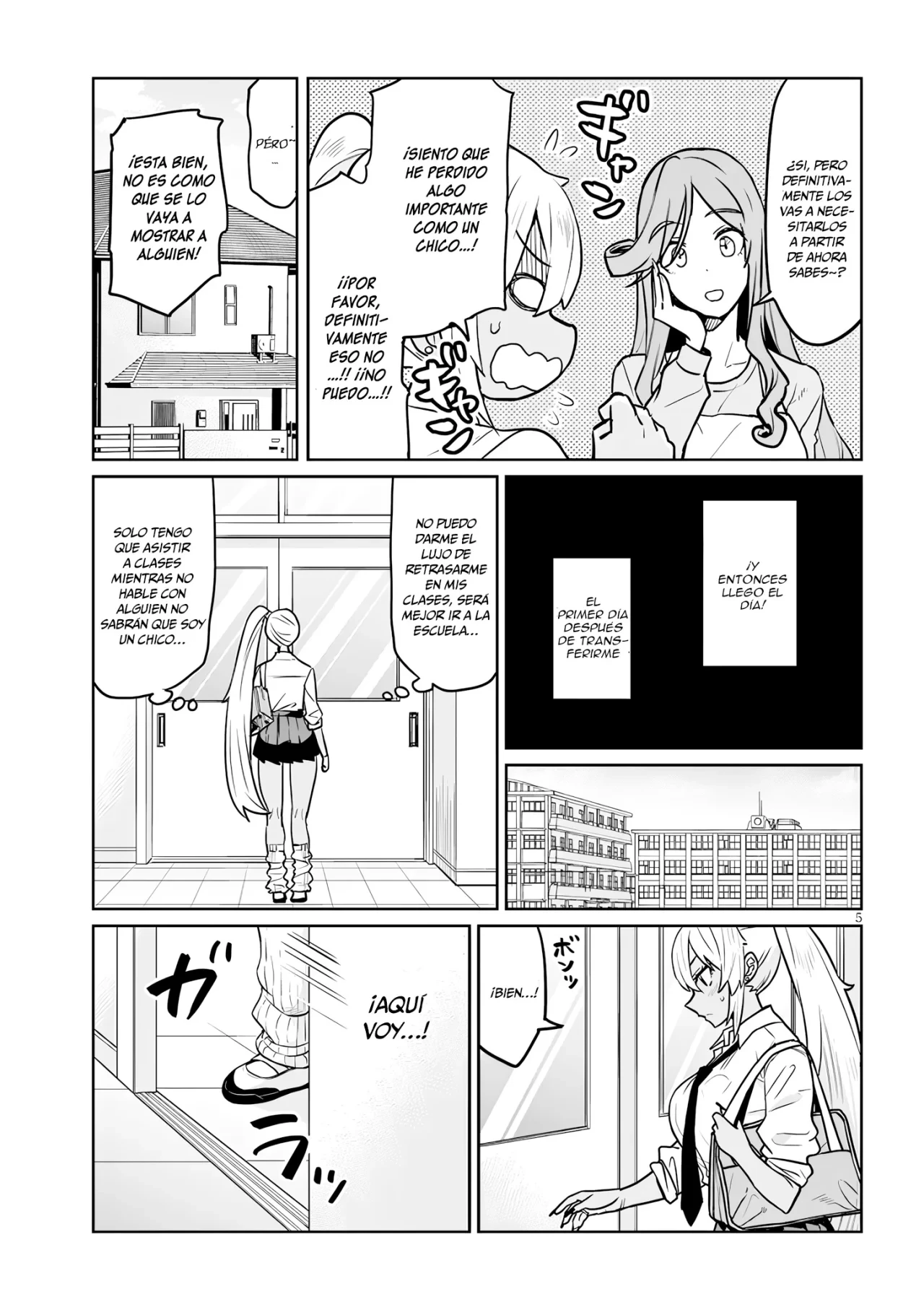 Danshi Koukousei Dakedo Gal ni TS Shimashita - Capítulo 2 - Página 5 - LectorTMOo