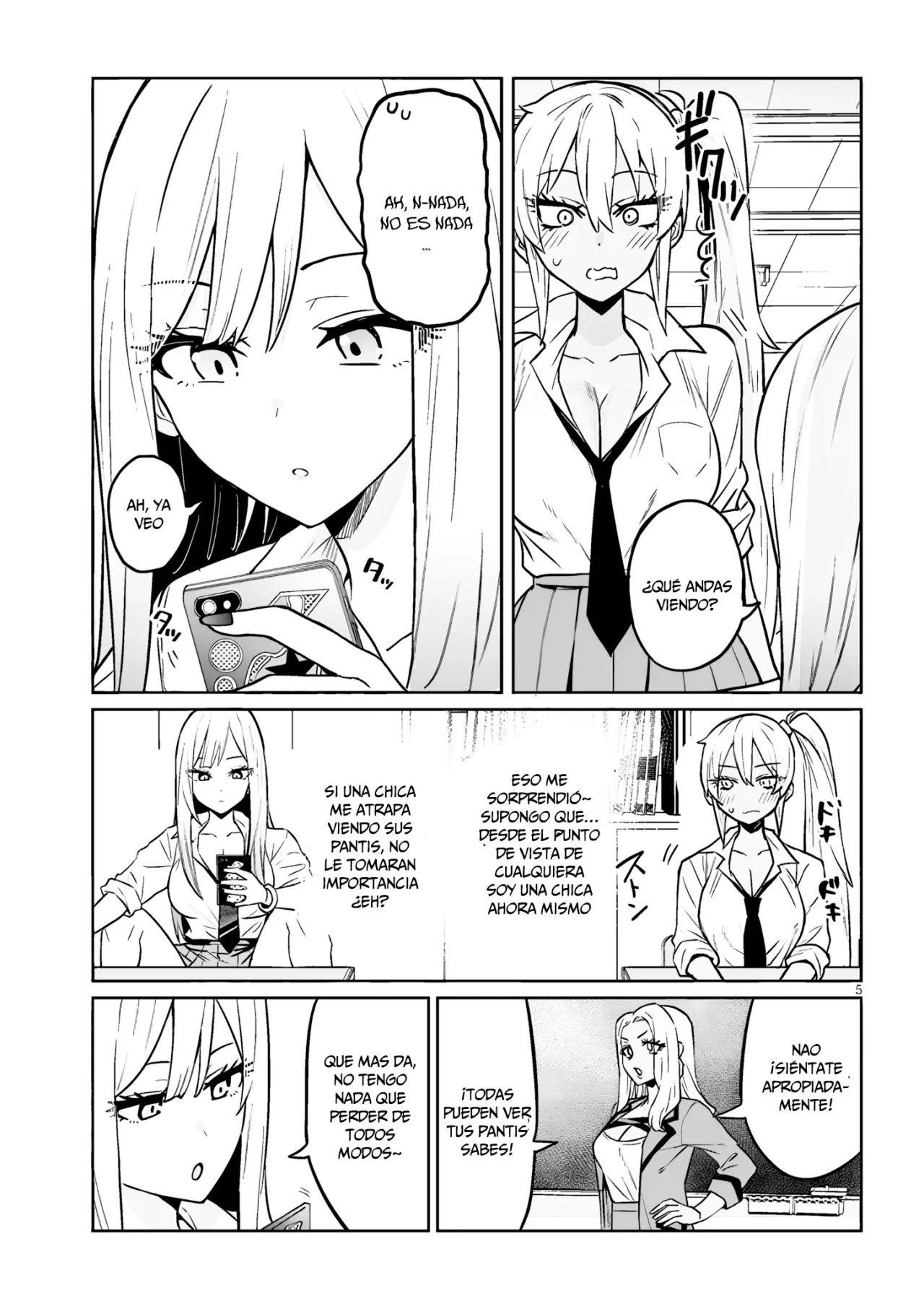 Danshi Koukousei Dakedo Gal ni TS Shimashita - Capítulo 3 - Página 5 - LectorTMOo