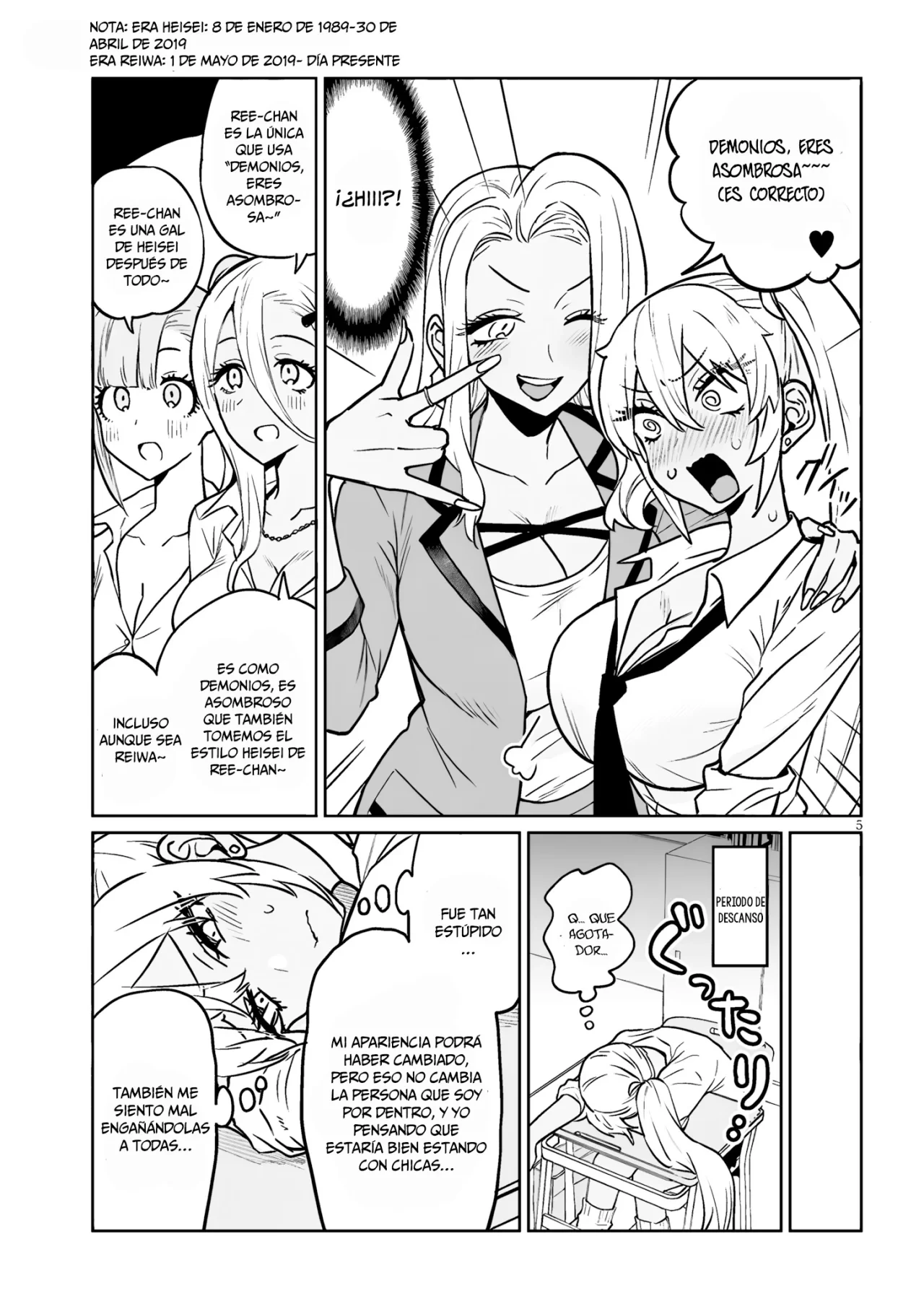 Danshi Koukousei Dakedo Gal ni TS Shimashita - Capítulo 4 - Página 5 - LectorTMOo