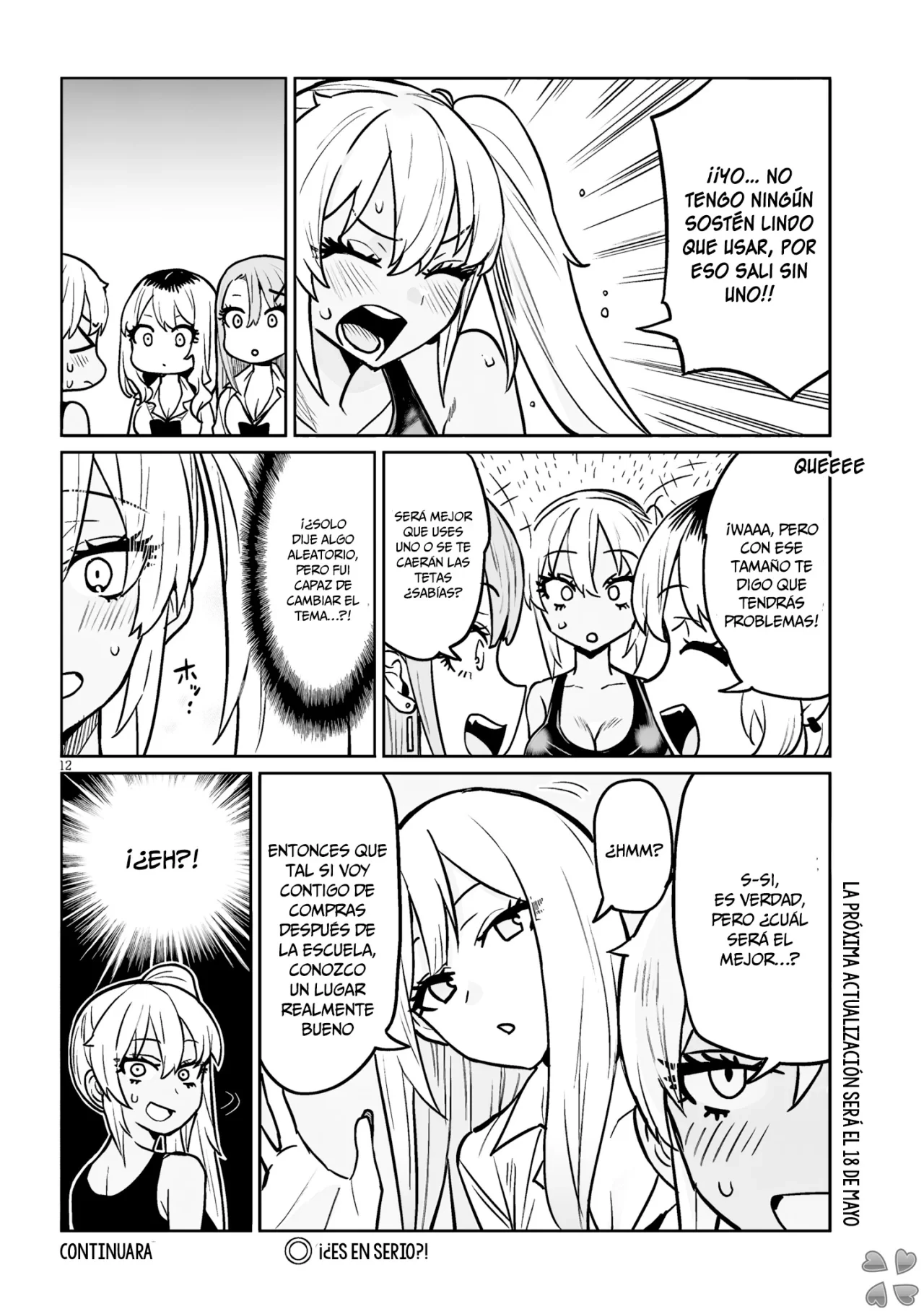 Danshi Koukousei Dakedo Gal ni TS Shimashita - Capítulo 4 - Página 12 - LectorTMOo