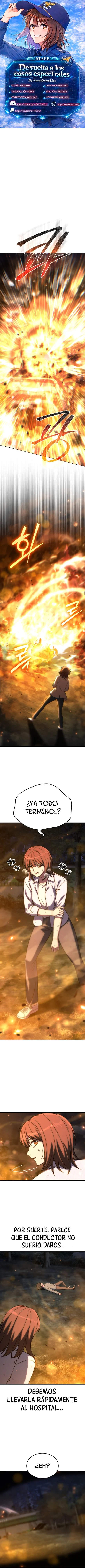 De vuelta a los casos espectrales capítulo 3 página 1