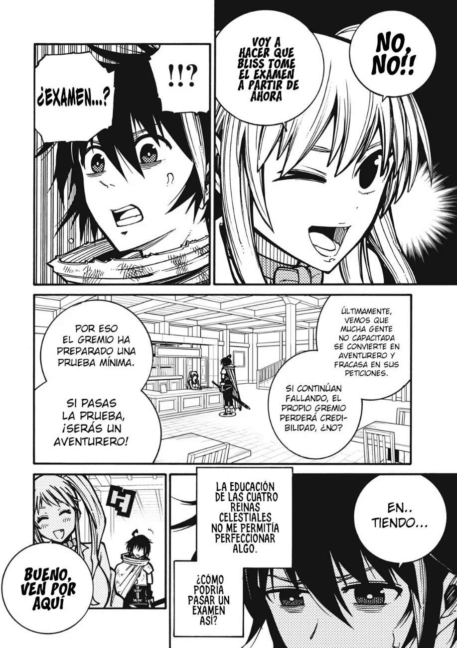 Dijeron "No necesitamos incompetentes" así que me aparte de ellas ~Criado por las cuatro reinas Celestiales me convertí en un aventurero sin igual~ - Capítulo 1 - Página 39 - LectorTMOo