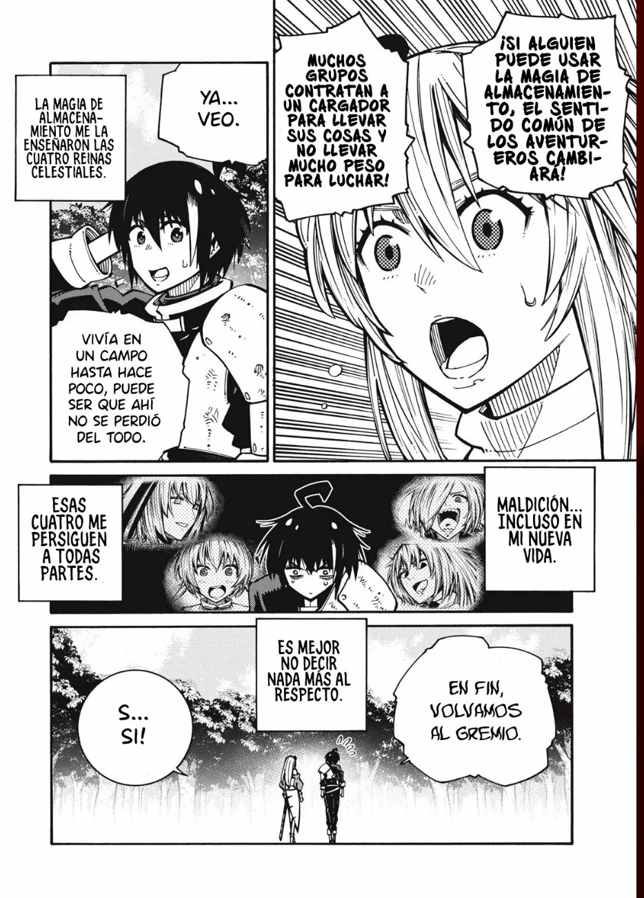 Dijeron "No necesitamos incompetentes" así que me aparte de ellas ~Criado por las cuatro reinas Celestiales me convertí en un aventurero sin igual~ - Capítulo 4 - Página 6 - LectorTMOo