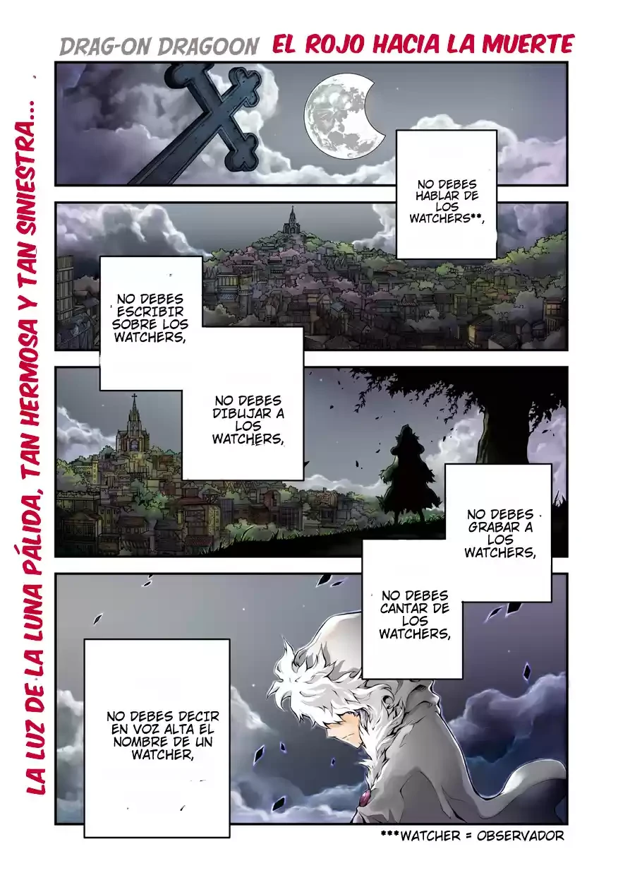 Drag-On Dragoon: Shi Ni Itaru Aka capítulo 1 página 1