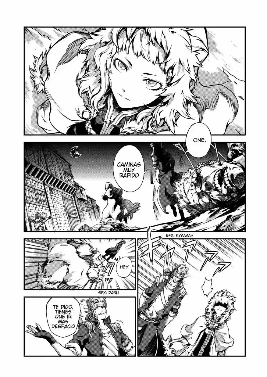 Drag-On Dragoon: Shi Ni Itaru Aka capítulo 1 página 5