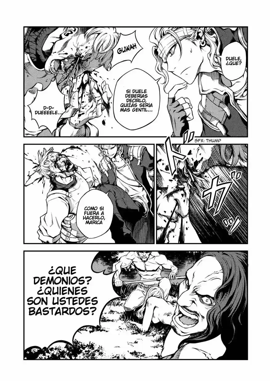 Drag-On Dragoon: Shi Ni Itaru Aka capítulo 1 página 9