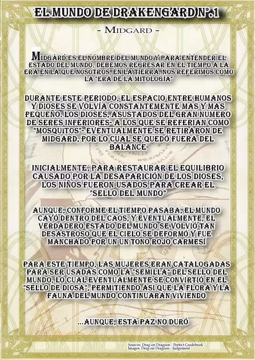 Drag-On Dragoon: Shi Ni Itaru Aka capítulo 1 página 43