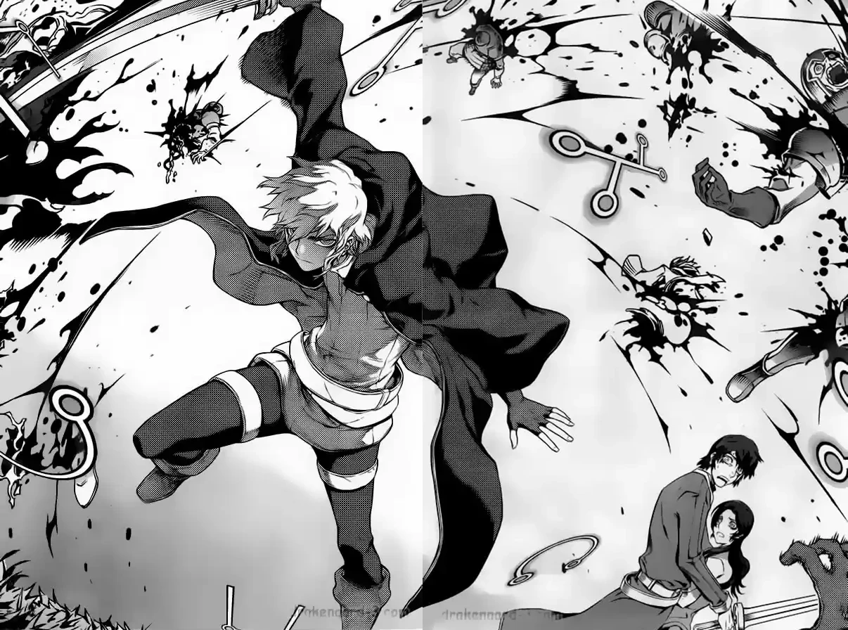 Drag-On Dragoon: Shi Ni Itaru Aka capítulo 10 página 12