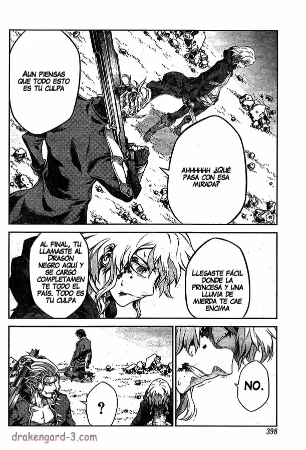 Drag-On Dragoon: Shi Ni Itaru Aka capítulo 11 página 20