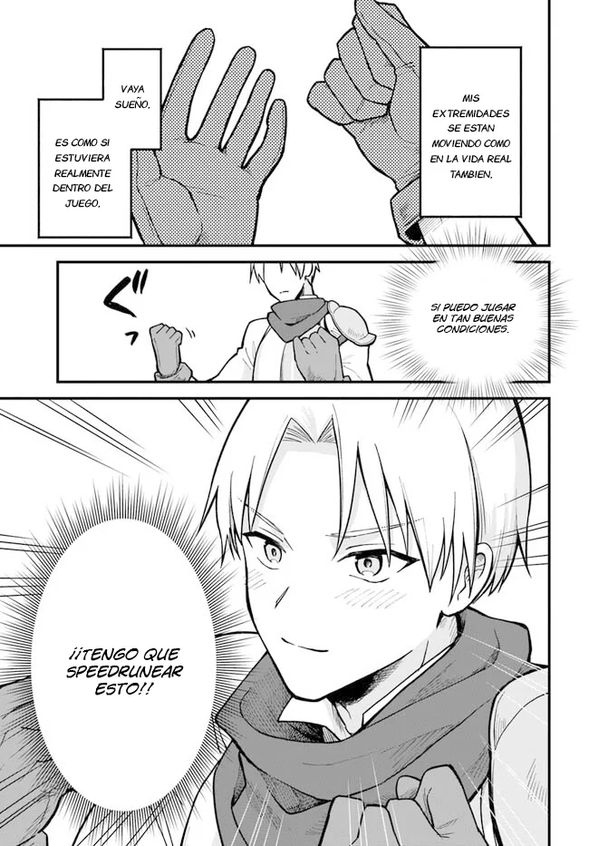 El speedrunner no puede regresar del mundo del juego - Capítulo 1 - Página 19 - LectorTMOo