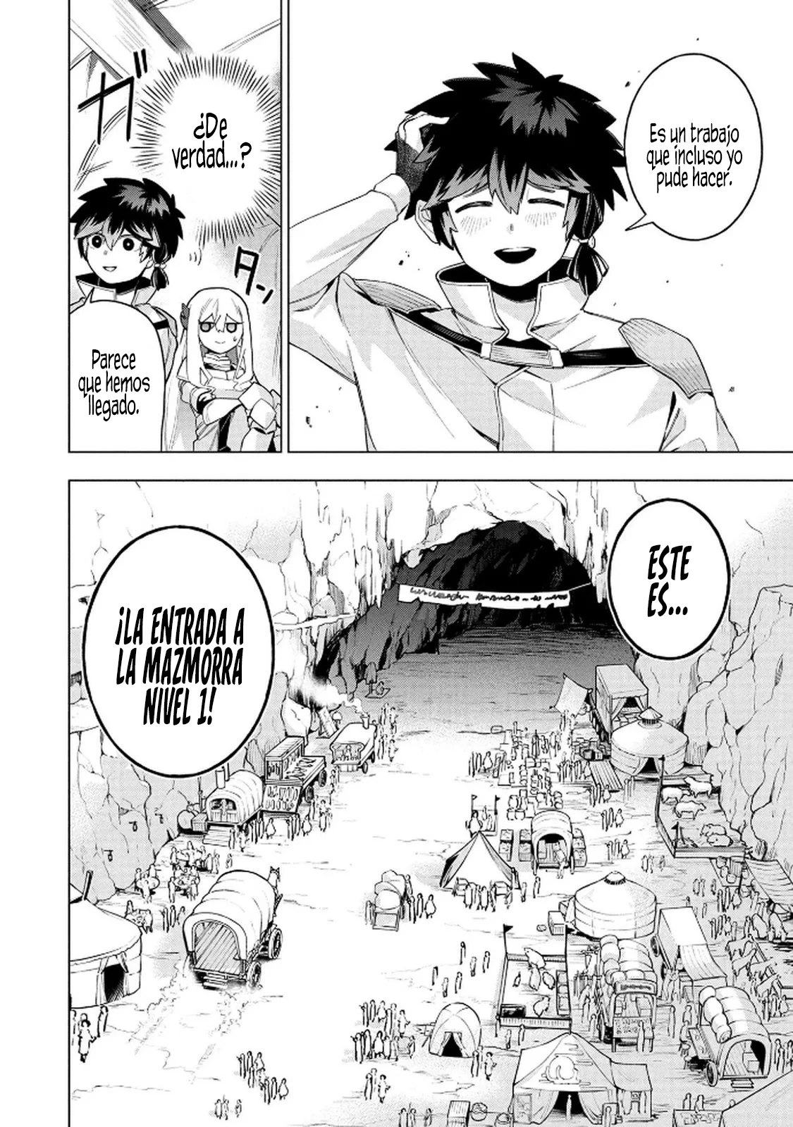 Era el cerrajero del palacio, pero me despidieron ahora El Señor demonio Encerrado se ha vuelto loco, pero ya es demasiado tarde, pues me voy a conquistar mazmorras con una aventurera de rango S capítulo 6 página 7