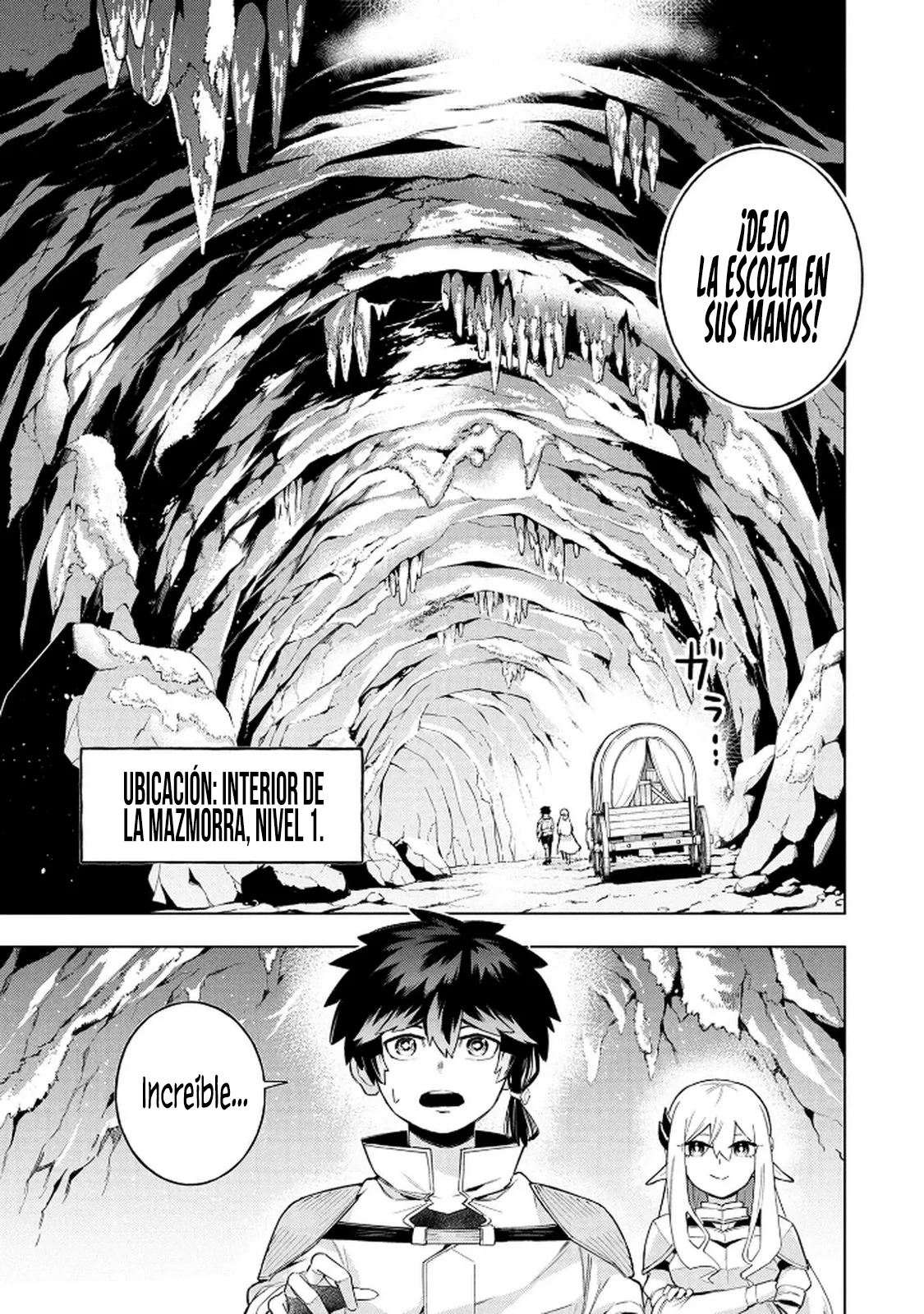 Era el cerrajero del palacio, pero me despidieron ahora El Señor demonio Encerrado se ha vuelto loco, pero ya es demasiado tarde, pues me voy a conquistar mazmorras con una aventurera de rango S capítulo 6 página 10