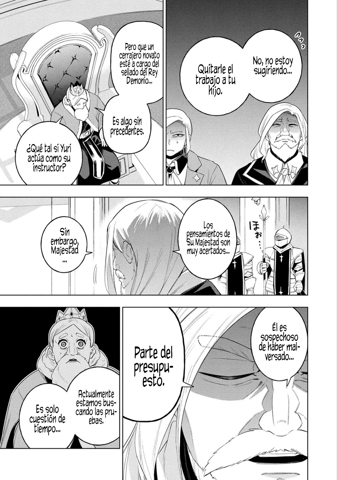 Era el cerrajero del palacio, pero me despidieron ahora El Señor demonio Encerrado se ha vuelto loco, pero ya es demasiado tarde, pues me voy a conquistar mazmorras con una aventurera de rango S capítulo 8 página 17