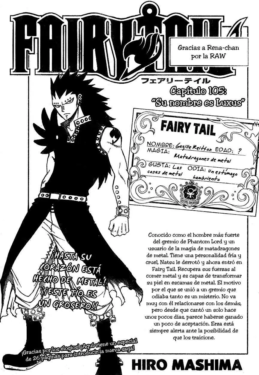 Fairy Tail - Capítulo 105 - Página 1 - LectorTMOo