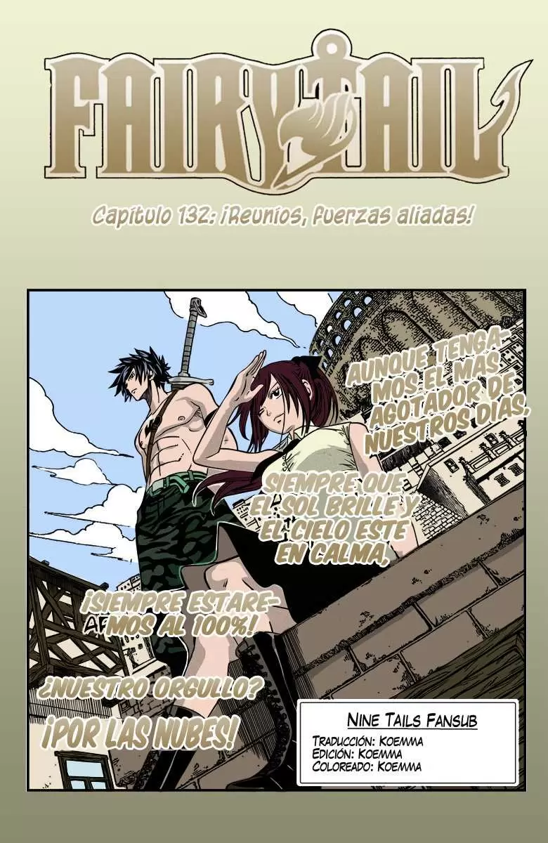 Fairy Tail - Capítulo 132 - Página 1 - LectorTMOo