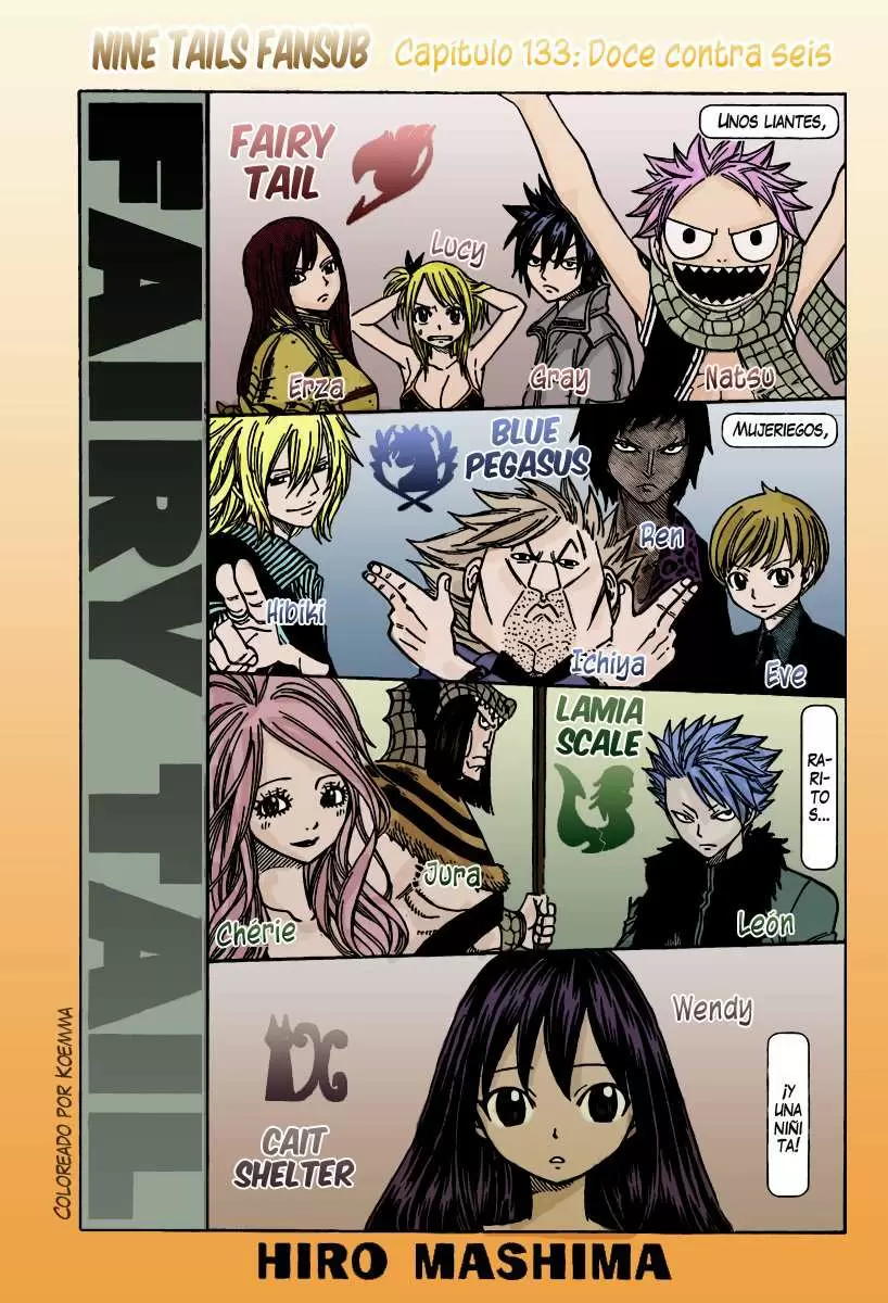 Fairy Tail - Capítulo 133 - Página 1 - LectorTMOo