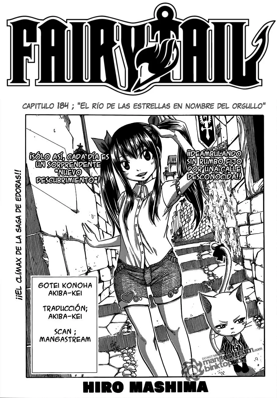 Fairy Tail - Capítulo 184 - Página 1 - LectorTMOo