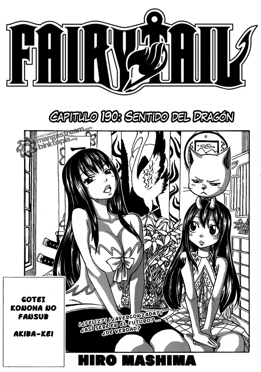 Fairy Tail - Capítulo 190 - Página 1 - LectorTMOo