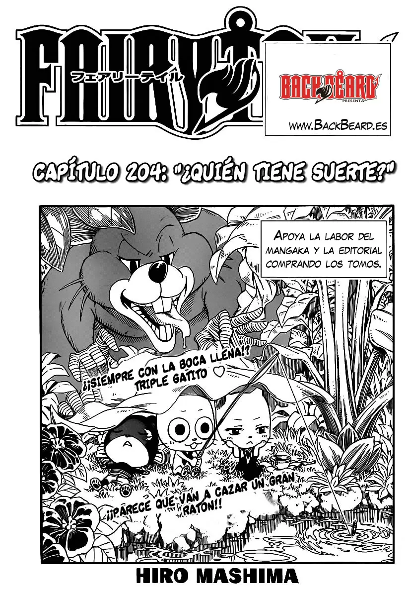 Fairy Tail - Capítulo 204 - Página 1 - LectorTMOo