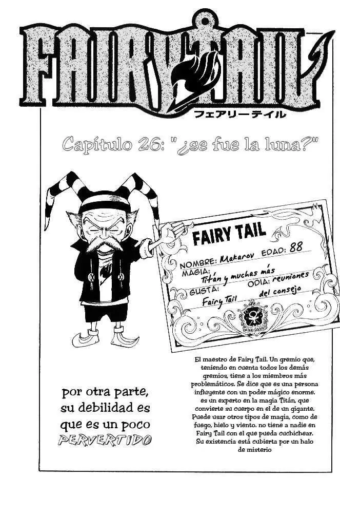 Fairy Tail - Capítulo 26 - Página 1 - LectorTMOo