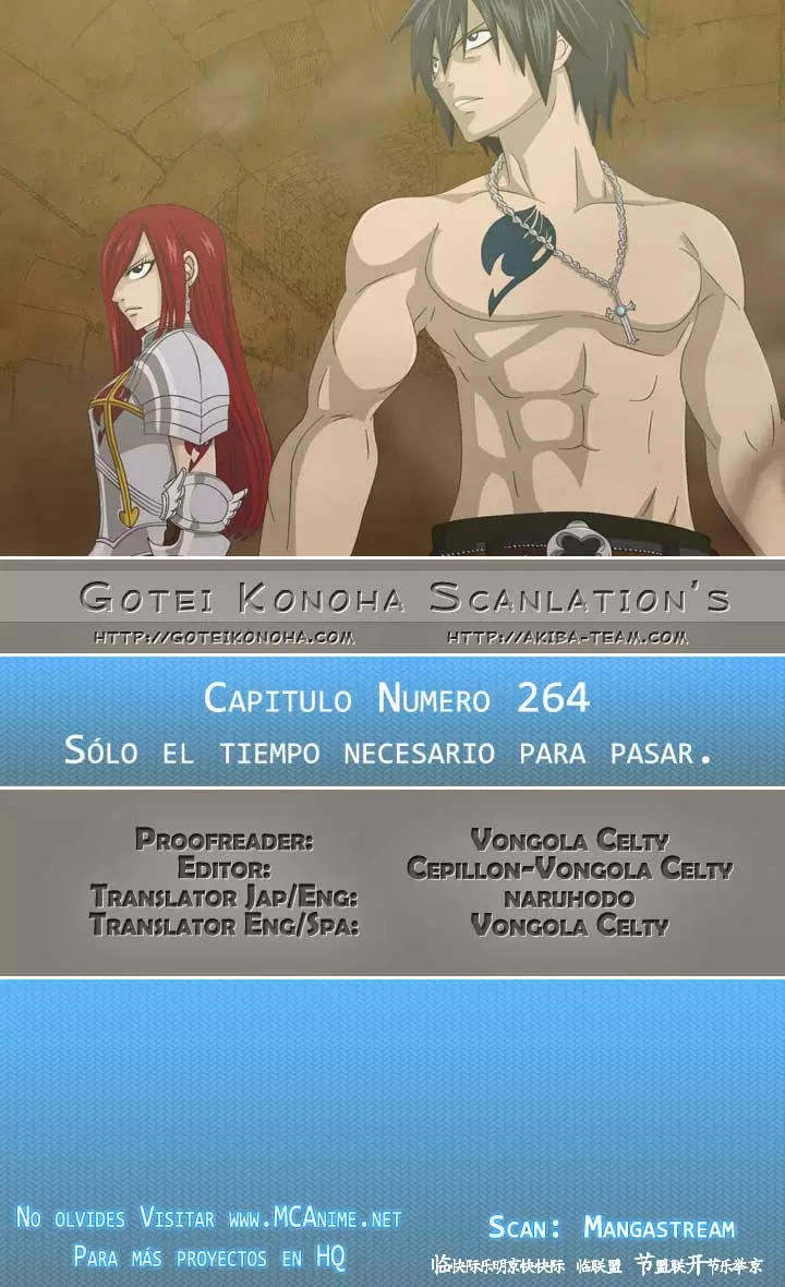 Fairy Tail - Capítulo 264 - Página 1 - LectorTMOo