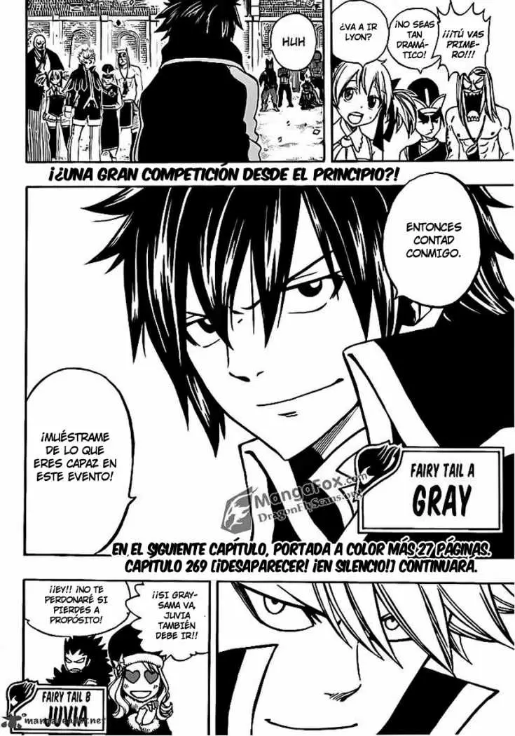 Fairy Tail - Capítulo 268 - Página 19 - LectorTMOo