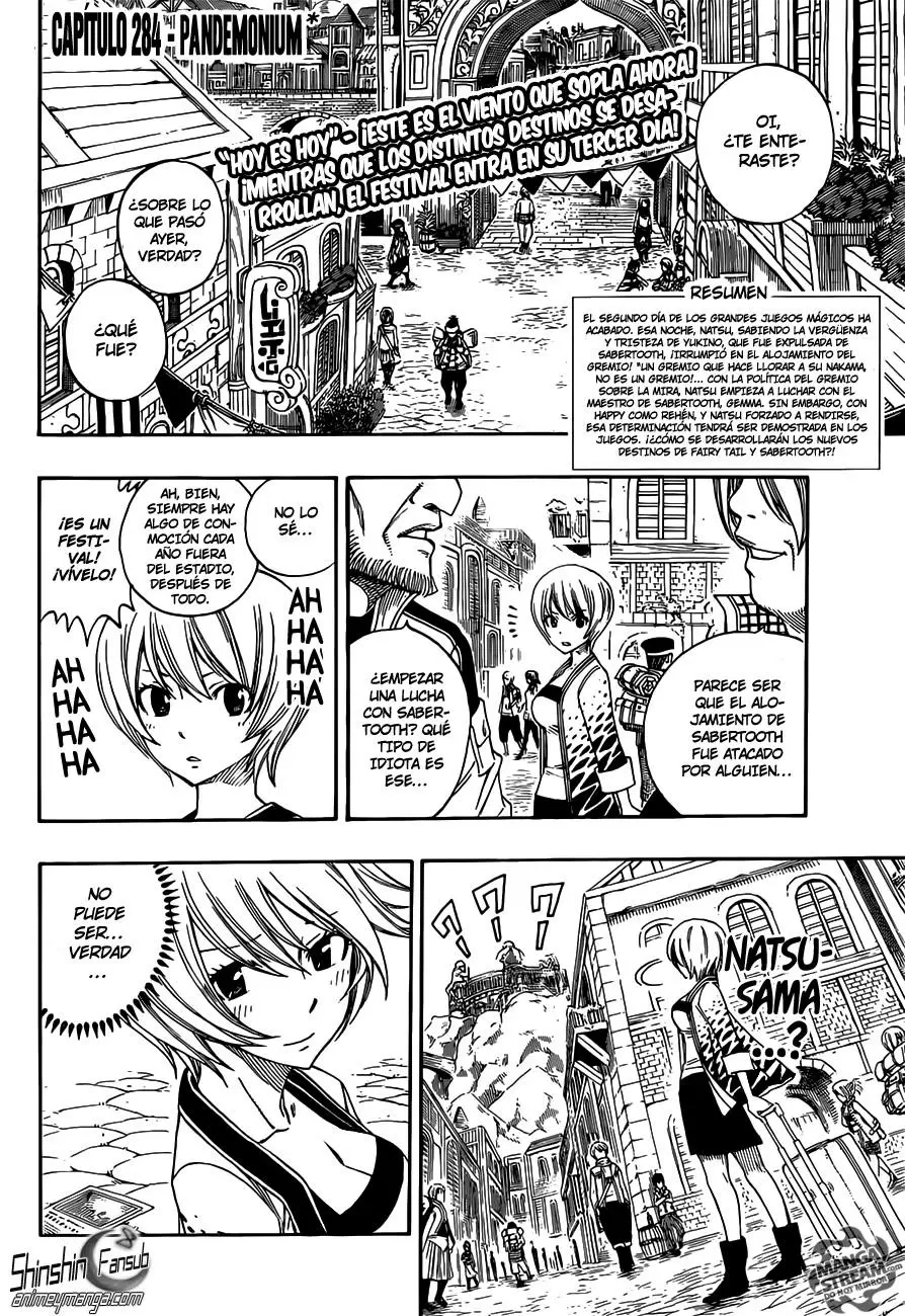 Fairy Tail - Capítulo 284 - Página 2 - LectorTMOo
